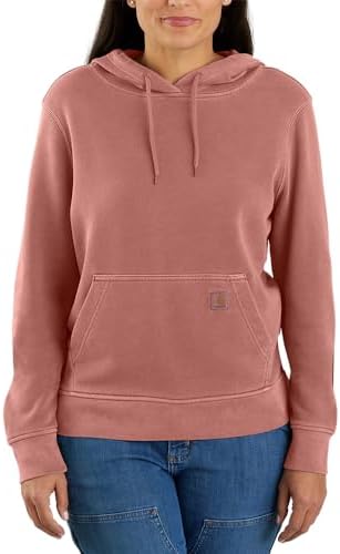 Carhartt Women's 106178 Relaxed Fit Midweight Garment Dyed French